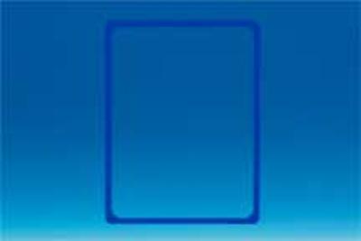 Cadre en PVC - Format affichette A3 - Bleu Cadre en PVC - Format affichette A3 - Bleu