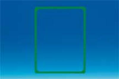 Cadre en PVC - Format affichette A3 - Vert Cadre en PVC - Format affichette A3 - Vert