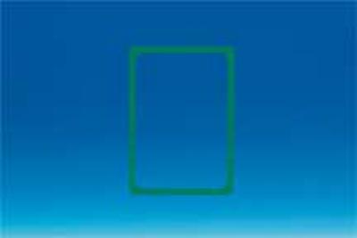 Cadre en PVC - Format affichette A4 - Vert Cadre en PVC - Format affichette A4 - Vert