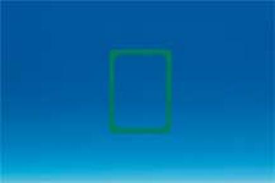 Cadre en PVC - Format affichette A5 - Vert Cadre en PVC - Format affichette A5 - Vert