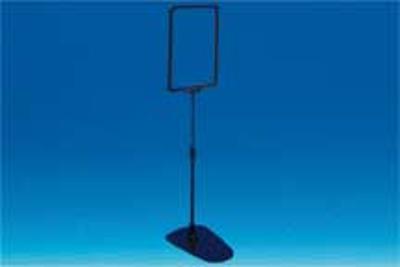Kit cadre noir A4 télescopique-Base plastique-Tige 32-62 cm Kit cadre noir A4 télescopique-Base plastique-Tige 32-62 cm