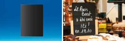 Plaque ardoise pour cadre - Format A5 Plaque ardoise pour cadre - Format A5