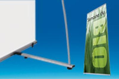 Porte-affiche sur pied aluminium - 80 x 200 cm Porte-affiche sur pied aluminium - 80 x 200 cm