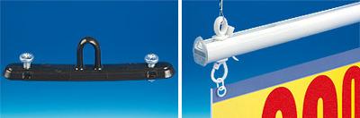 Accessoires pour Promobarre®-Système jonction droite-Noir Accessoires pour Promobarre®-Système jonction droite-Noir