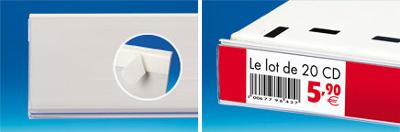 Profil blanc adhésif mousse 60 x 1000 mm Profil blanc adhésif mousse 60 x 1000 mm