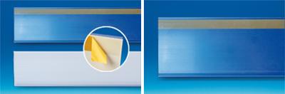 Profil transparent adhésif film 80 x1330 mm Profil transparent adhésif film 80 x1330 mm