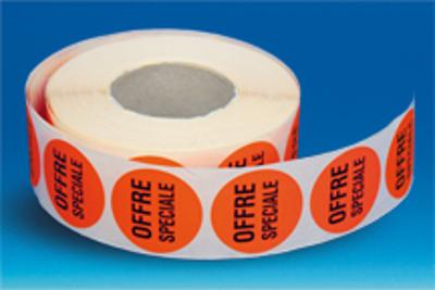 Rouleau de 1500 pastilles OFFRE SPECIALE Rouleau de 1500 pastilles OFFRE SPECIALE