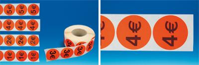 Rouleaux de 1000 pastilles - 4€ Ø38 MM Rouleaux de 1000 pastilles - 4€ Ø38 MM