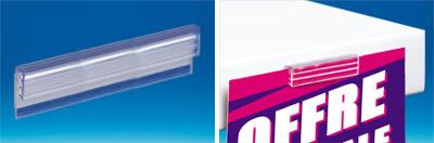 Grip U adhésif permanent-20 x 75 mm Grip U adhésif permanent-20 x 75 mm