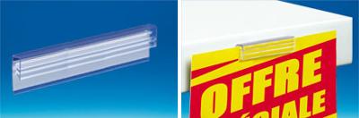 Maxi grip U adhésif permanent-25 x 75 mm Maxi grip U adhésif permanent-25 x 75 mm